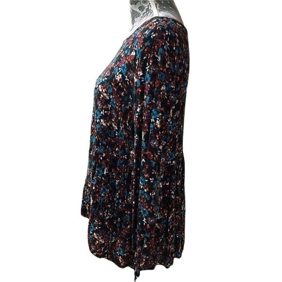 AMERICAN EAGLE OUTFITTERS Floral Top Women’s SIZE Small Long Sleeves - Picture 6 of 10